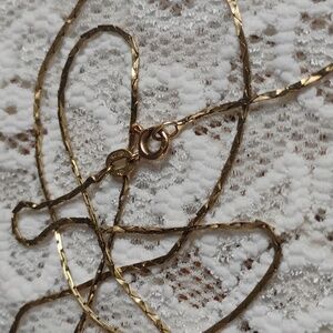 balestra solid gold 14 K gold necklace